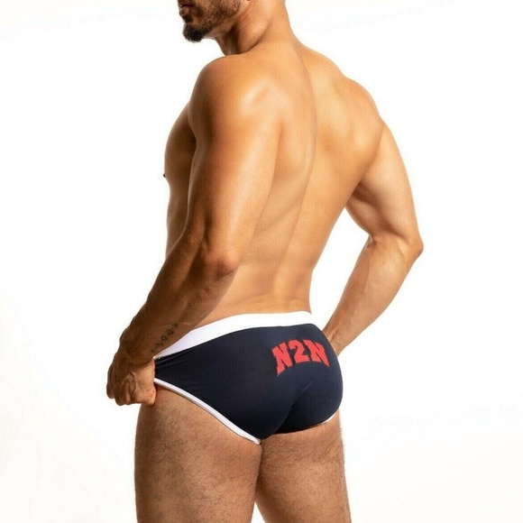 NWT N2N BodyWear FC20 Freedom Bikini - Navy (Size Small) - Picture 5 of 5